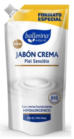 BALLERINA JABÓN LÍQUIDO 450 ML DOYPACK PIEL SENSIBLE1