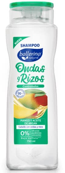 BALLERINA SHAMPOO 750 ML BOTELLA RIZOS1
