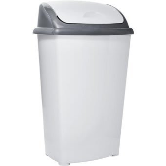 BASURERO PLÁSTICO 30 LTS TAPA VAIVÉN1