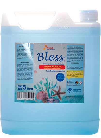 BLESS LIMPIAPISO 5 LT DESINFECTANTE BRISA MARINA1