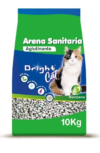BRIGHT ARENA SANITARIA 10 KGS MANZANA1