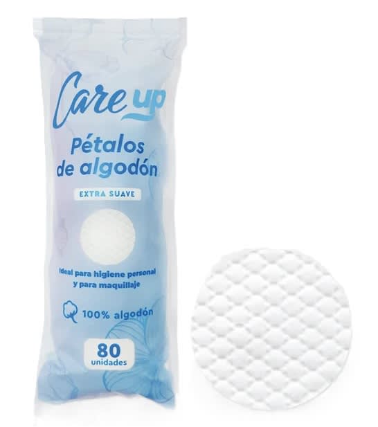 CARE UP PÉTALOS ALGODÓN 80 UN1