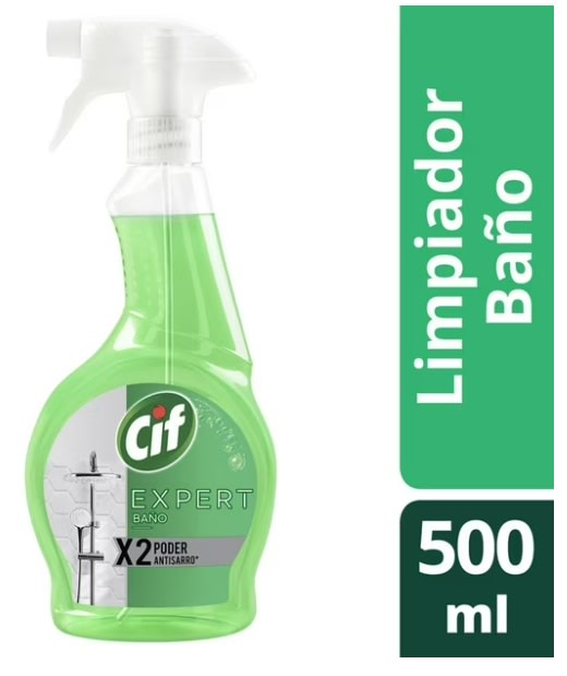 CIF LIMPIADOR BAÑO 500 ML GATILLO1