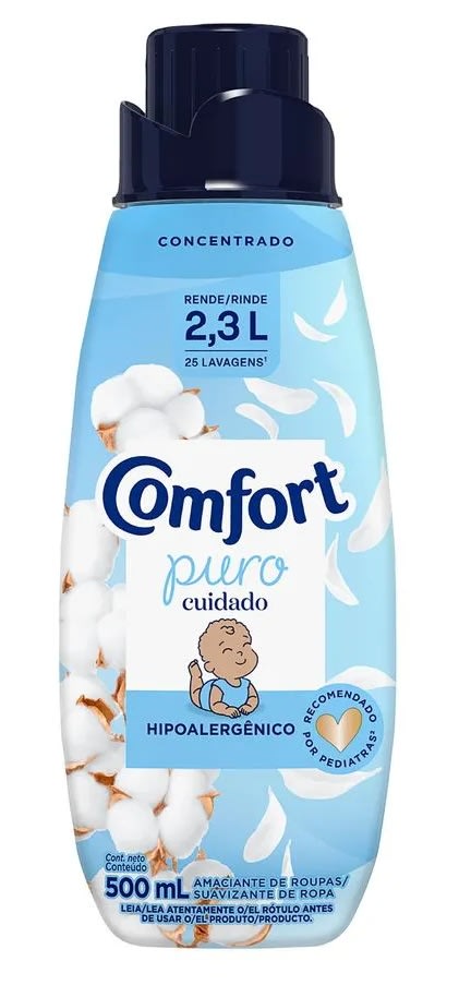 COMFORT SUAVIZANTE CONCENTRADO 500 ML HIPOALERGÉNICO1