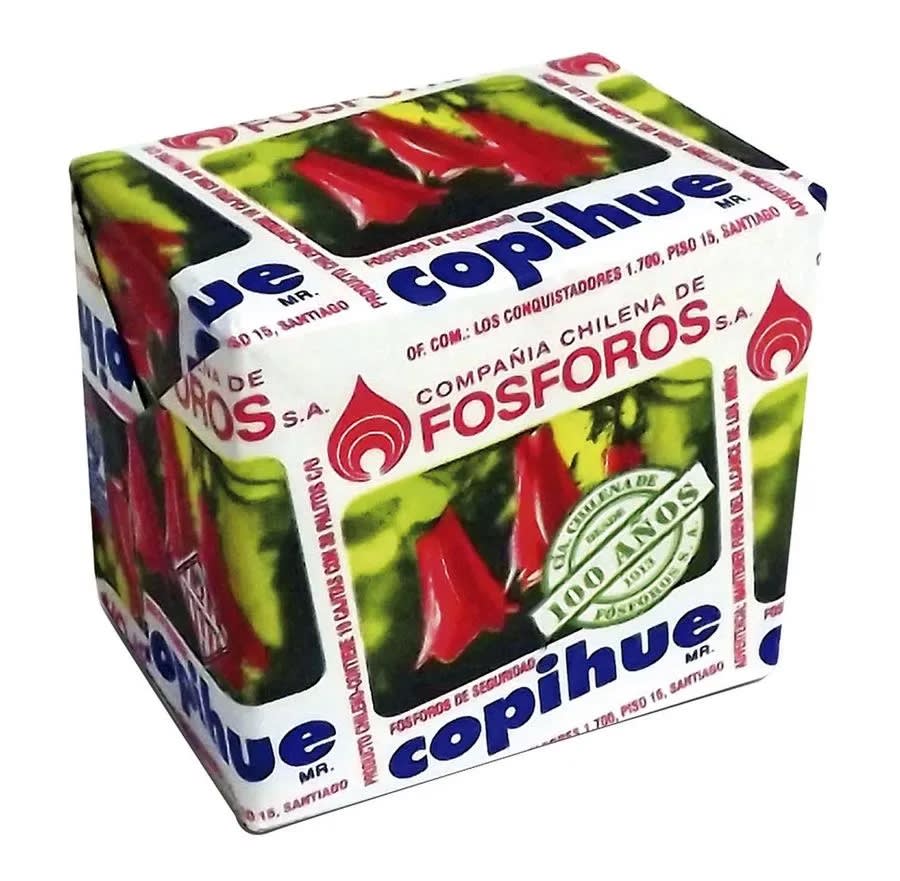 COPIHUE FÓSFORO 10 CAJITAS 38 UN APROX.1