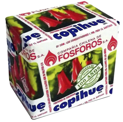 COPIHUE FÓSFORO 10 CAJITAS 38 UN1