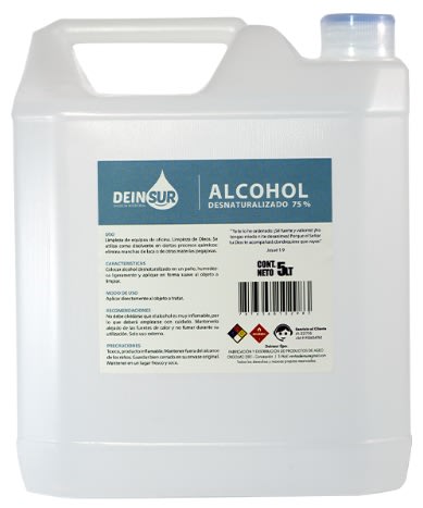 DEIN ALCOHOL DESNATURALIZADO 72% 5 LT1
