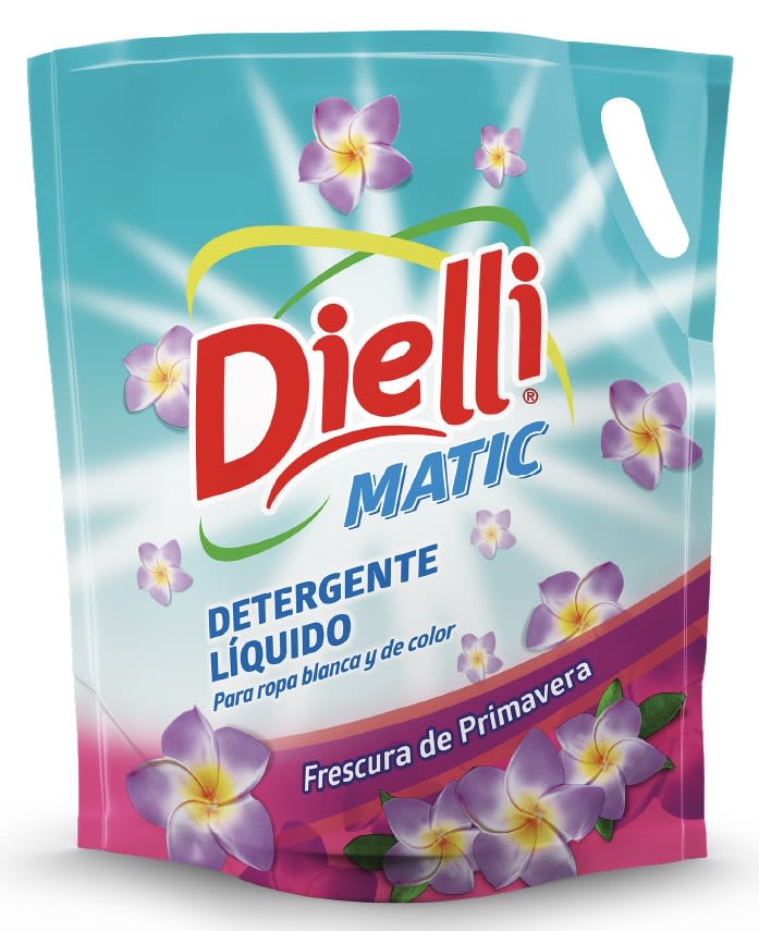 DIELLI DETERGENTE LÍQUIDO DOYPACK 1 LT PRIMAVERA1