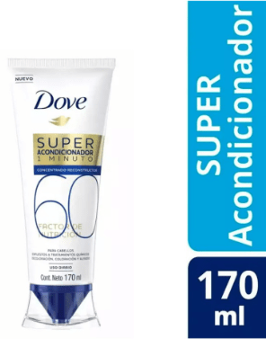 DOVE ACONDICIONADOR 170 ML FACTOR 60 NUTRICIÓN1