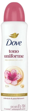 DOVE DESODORANTE SPRAY 150 ML TONO UNIFORME CALÉNDULA1