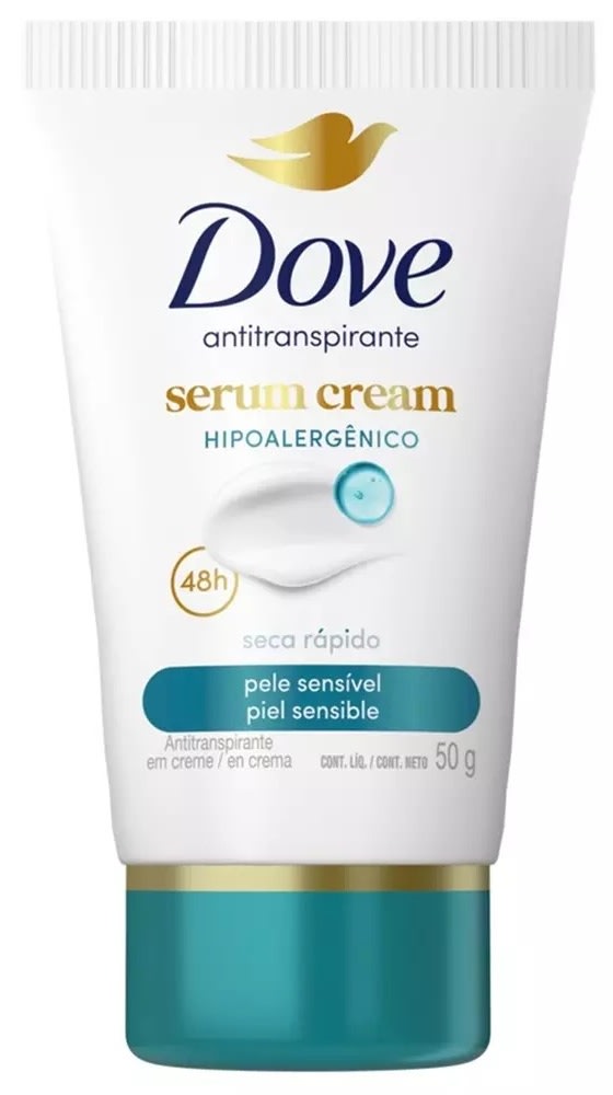 DOVE DESODORANTE EN CREMA 50 GR SERUM PIEL SENSIBLE1