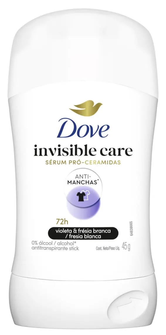 DOVE DESODORANTE BARRA 45 GR INVISIBLE CARE MUJER1