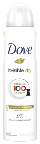 DOVE DESODORANTE SPRAY 150 ML INVISIBLE DRY1
