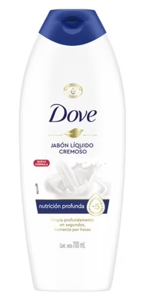 DOVE JABÓN LÍQUIDO CREMOSO BOTELLA 700 ML ORIGINAL1