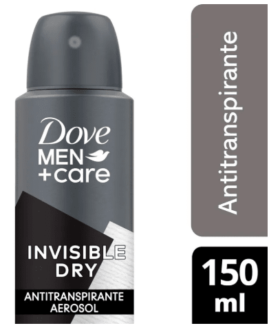 DOVE DESODORANTE SPRAY 150 ML MEN INVISIBLE DRY1