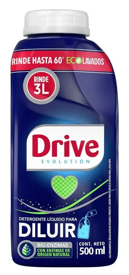 DRIVE EVOLUTION DETERGENTE LÍQUIDO PARA DILUIR 500 ML1