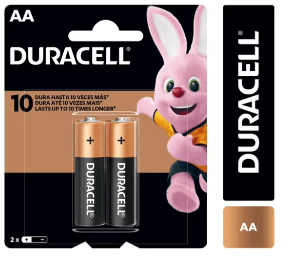 DURACELL PILA PACK 2 UN AA1