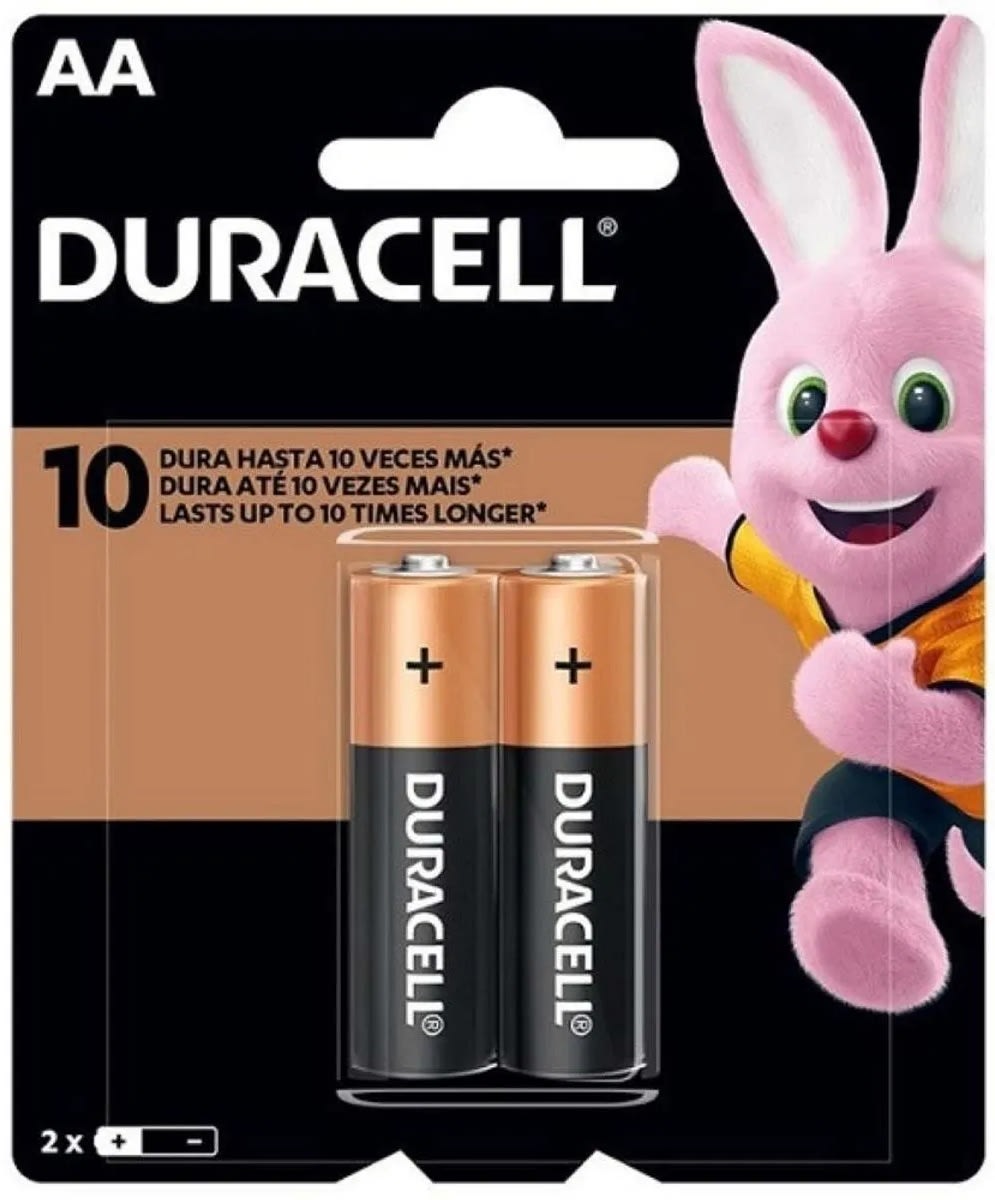 DURACELL PILA ALCALINA PACK 2 UN AA1
