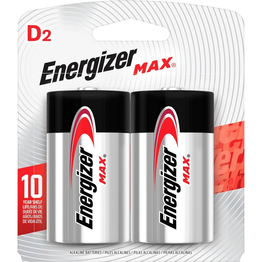 ENERGIZER PILA ALCALINA TIPO D PACK 2 UN1