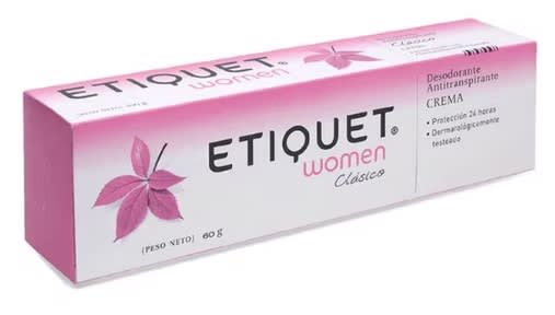 ETIQUET DESODORANTE CREMA 60 GR WOMEN CLÁSICO1
