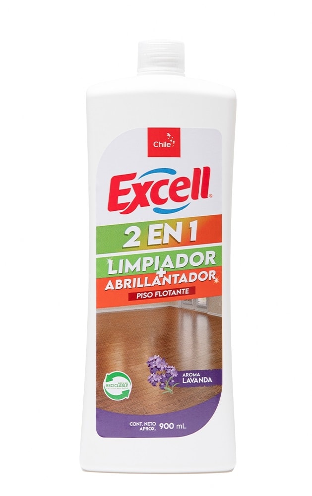 EXCELL PISO FLOTANTE 2 EN 1 900 ML LAVANDA1