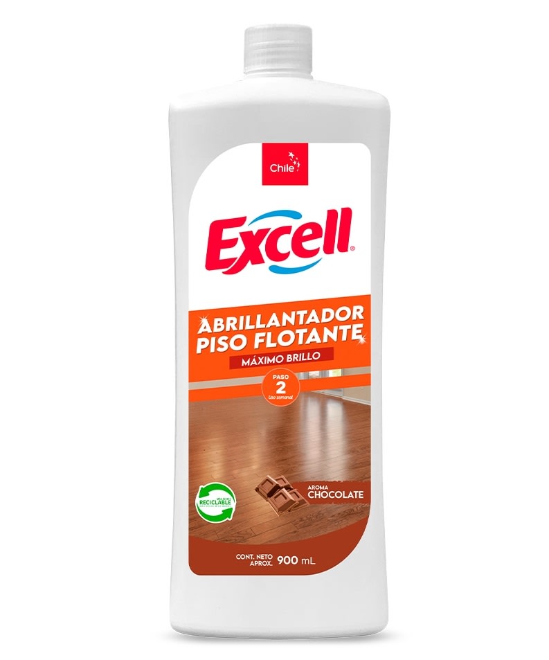 EXCELL ABRILLANTADOR PISO FLOTANTE 900 CC CHOCOLATE1