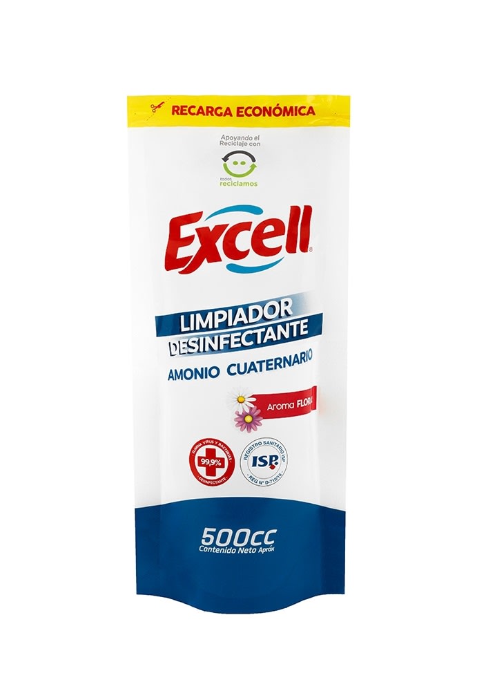 EXCELL AMONIIO CUATERNARIO 500 CC DOYPACK1