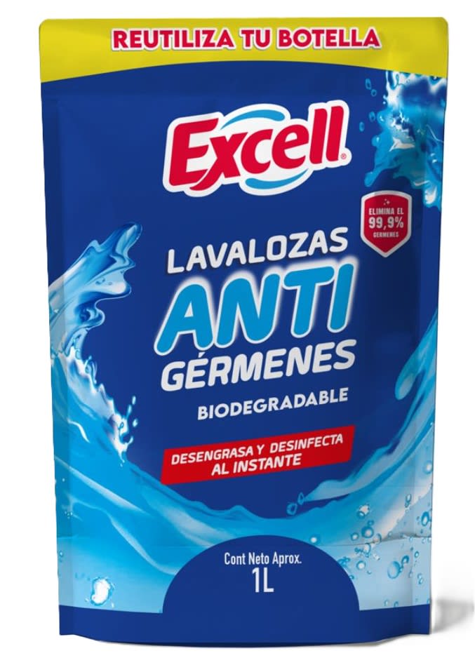 EXCELL LAVALOZA 1 LT DOYPACK ANTIGÉRMENES1