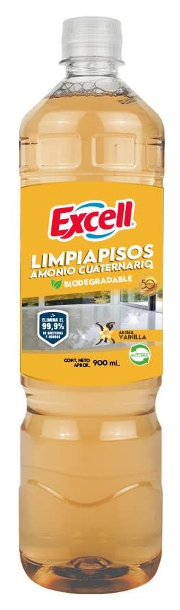 EXCELL LIMPIAPISOS DESINFECTANTE 900 CC VAINILLA1