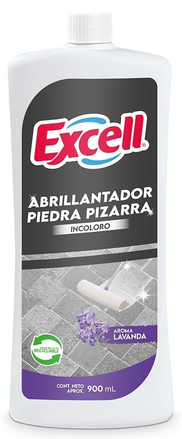 EXCELL ABRILLANTADOR PIEDRA PIZARRA 900 ML LAVANDA1