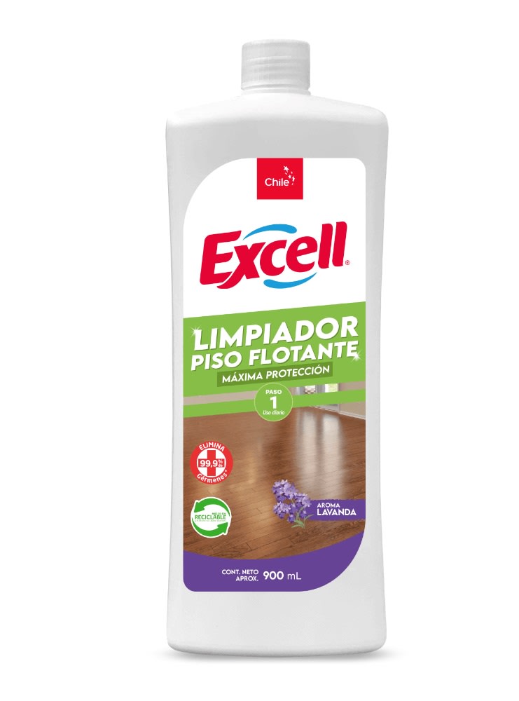 EXCELL LIMPIADOR PISO FLOTANTE 900 CC LAVANDA1