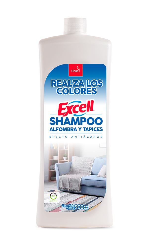 EXCELL SHAMPOO ALFOMBRAS 900 ML1