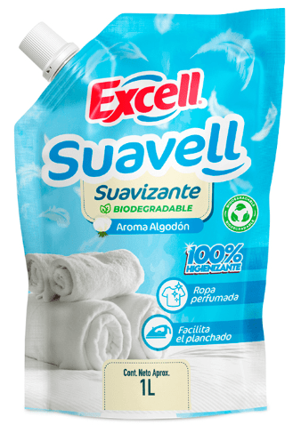 EXCELL SUAVIZANTE ROPA 1 LT ALGODÓN1