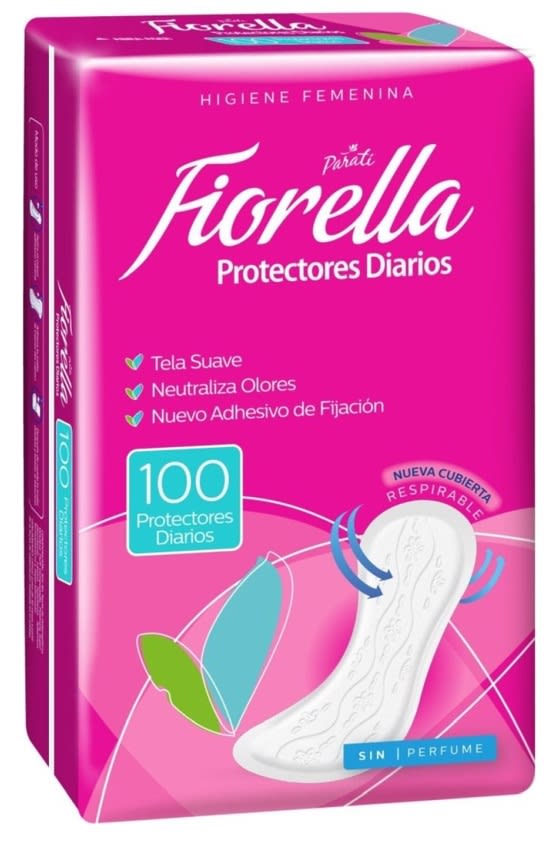 FIORELLA PROTECTOR DIARIO 100 UN TELA SUAVE SIN PERFUME1