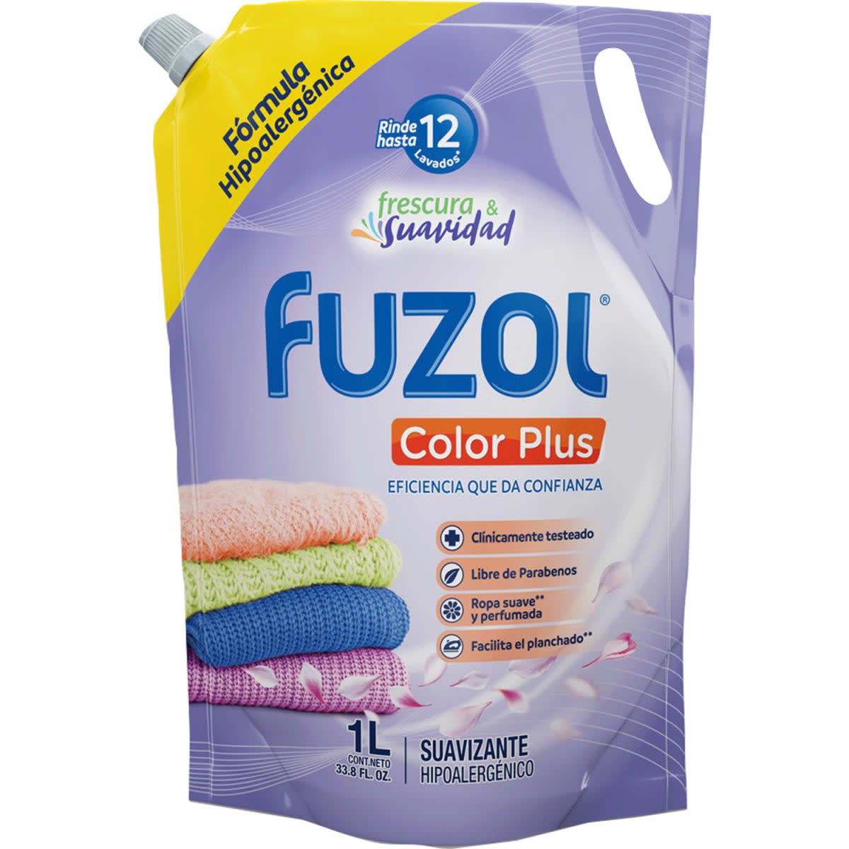 FUZOL SUAVIZANTE 1 LT COLOR PLUS1