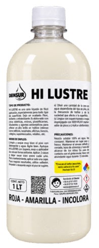 HI LUSTRE CERA LÍQUIDA ABRILLANTABLE 1 LT INCOLORA1