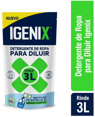 IGENIX DETERGENTE DILUIR 500 ML HIGENIZANTE1