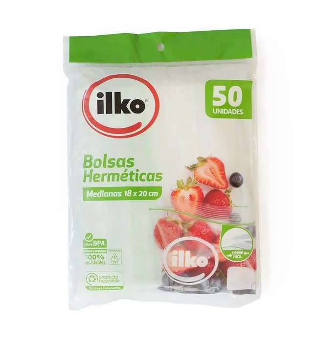 ILKO BOLSA HERMÉTICA 18X20 CMS 50 UN1