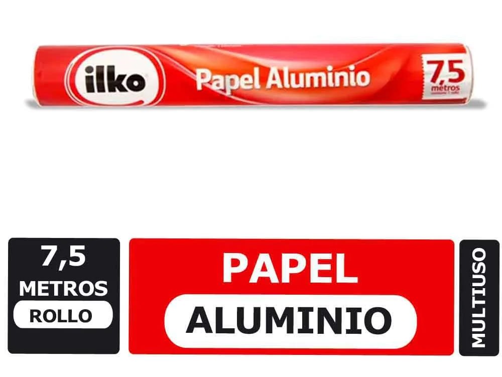 ILKO FILM ALUMINIO 7,5 MTS1