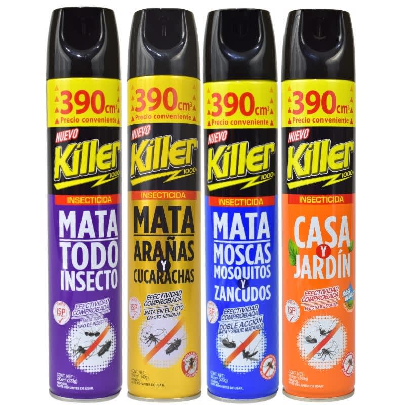 KILLER INSECTICIDA 390 CC CASA Y JARDÍN2