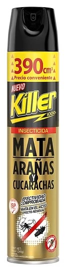 KILLER INSECTICIDA 390 CC ARAÑA1