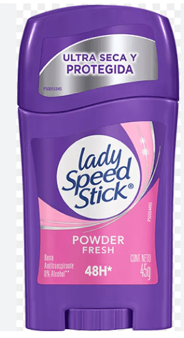 LADY SPEED STICK DESODORANTE BARRA 45 GR POWDER FRESH1