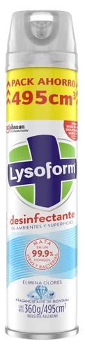 LYSOFORM DESINFECTANTE SPRAY 495 AIRES DE MONTAÑA1