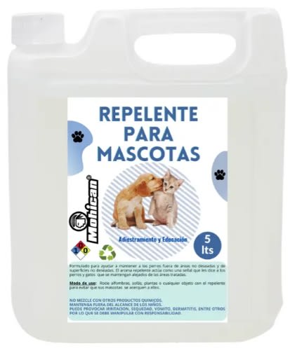 MOHICAN REPELENTE MASCOTAS 5 LT1
