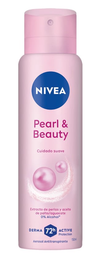 NIVEA DESODORANTE SPRAY 150 ML PEARL BEAUTY 72 HR1