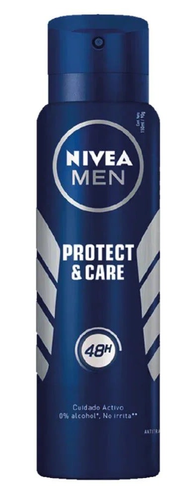 NIVEA MEN DESODORANTE SPRAY 150 ML PROTEC CARE SECADO RÁPIDO 72 HR1