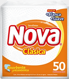 NOVA SERVILLETA CÓCTEL 50 UN1