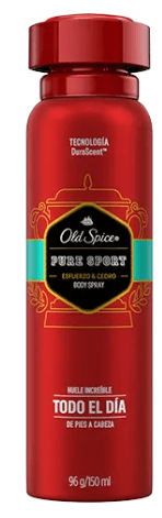 OLD SPICE DESODORANTE SPRAY 150 ML PURE SPORT1