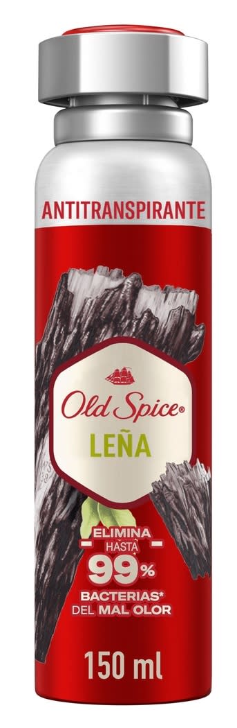 OLD SPICE DESODORANTE SPRAY 150 ML LEÑA1