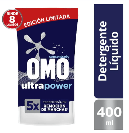 OMO DETERGENTE CONCENTRADO 400 ML DOYPACK1